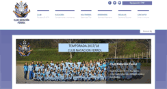 Desktop Screenshot of natacionferrol.com
